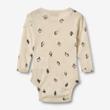 Wheat Wool Woll-Langarmbody Lucca Underwear/Bodies 9564 penguins