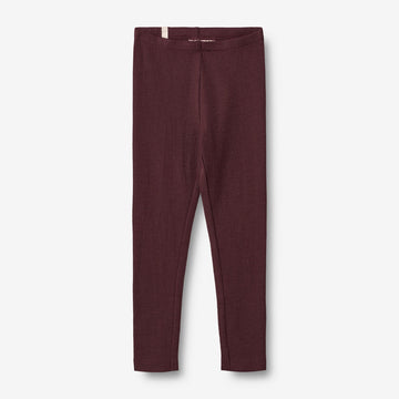 Wheat Wool  Woll-Leggings Leggings 2118 aubergine