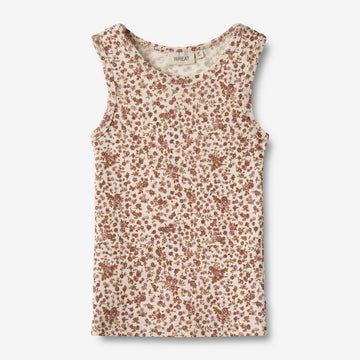 Wheat Wool Woll-Singlet Iggy T-Shirt 2475 rose flowers