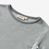 Wheat Wool Woll-T-Shirt L/S Alfie Alfie Jersey Tops and T-Shirts 1522 cloudy sky stripe
