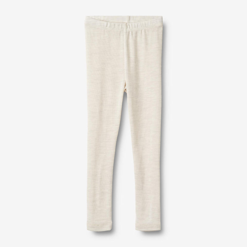Wheat Wool Woll Leggings Agi Legging 1141 eggshell melange