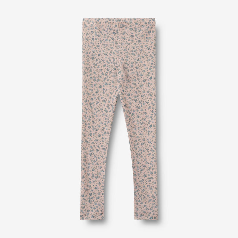 Wheat Wool Woll Leggings Agi Legging 1481 blue flowers