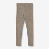 Wheat SMU Woll Leggings Agi Legging 3204 khaki melange