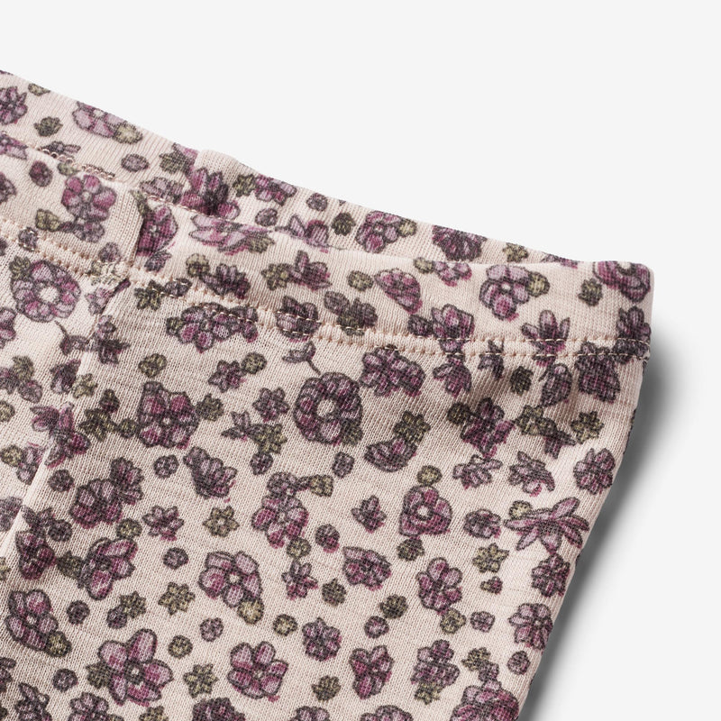 Wheat Wool Woll Leggings Agi Legging 1114 autumn flowers