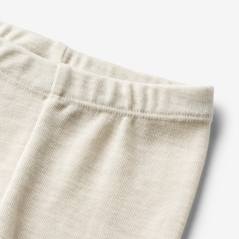 Wheat Wool Woll Leggings Agi | Baby Legging 1141 eggshell melange