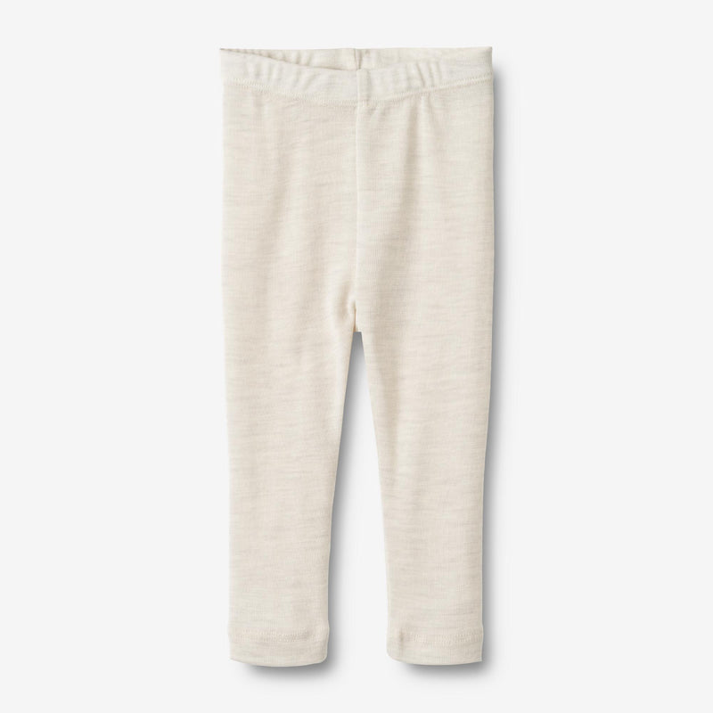 Wheat Wool Woll Leggings Agi | Baby Legging 1141 eggshell melange