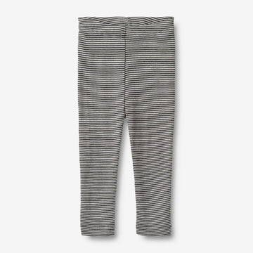 Wheat Wool Woll Leggings Agi | Baby Legging 1433 navy stripe