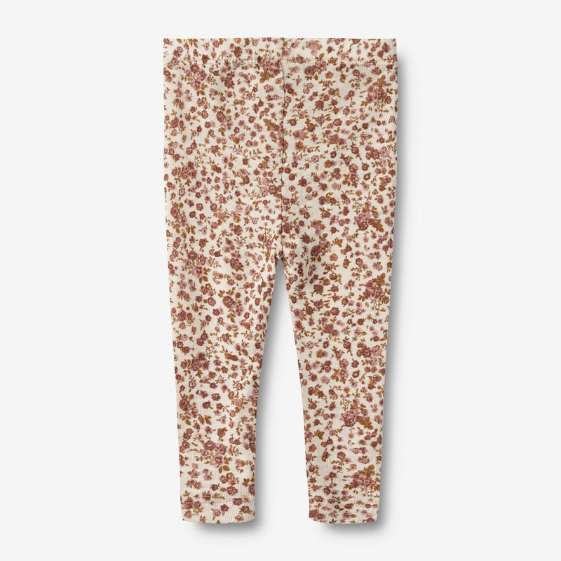 Wheat Wool Woll Leggings Agi | Baby Leggings 2475 rose flowers