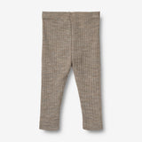 Wheat SMU Woll/Seide Leggings Agi | Baby Legging 3204 khaki melange