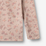 Wheat Wool Woll T-Shirt L/S Alfie Alfie Jersey Tops and T-Shirts 1358 lilac flowers