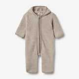 Wheat Wool Wollanzug Ata Jumpsuit 3204 khaki melange