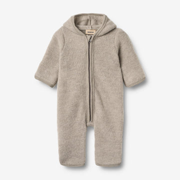 Wheat Wool Wollanzug Ata Jumpsuit 3204 khaki melange