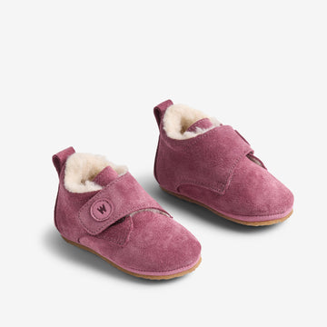 Wheat Footwear Wolle-HAUSSCHUH Taj Indoor Shoes 1239 dusty lilac