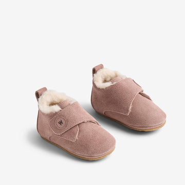 Wheat Footwear Wolle-HAUSSCHUH Taj Indoor Shoes 2487 rose powder