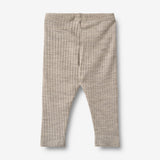 Wheat Main Wolle-Seide Leggings Agi Legging 3204 khaki melange