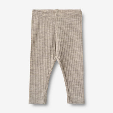 Wheat Main Wolle-Seide Leggings Agi Legging 3204 khaki melange
