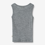 Wheat Wool Wolle-Singlet Iggy Jersey Tops and T-Shirts 0224 melange grey