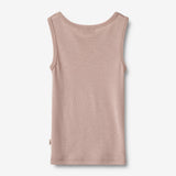 Wheat SMU Wolle-Singlet Iggy T-Shirt 1135 dry rose
