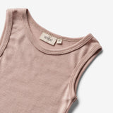 Wheat SMU Wolle-Singlet Iggy T-Shirt 1135 dry rose