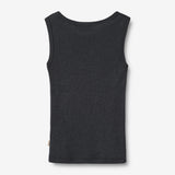 Wheat SMU Wolle-Singlet Iggy T-Shirt 1432 navy