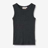 Wheat SMU Wolle-Singlet Iggy T-Shirt 1432 navy