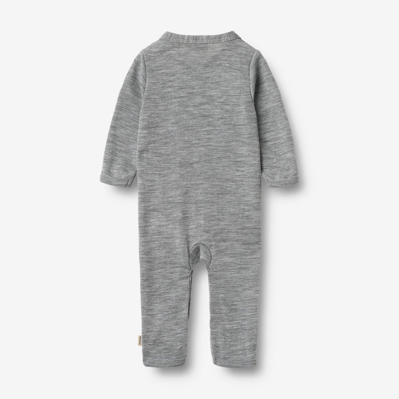 Wheat Wool Wolle Jumpsuit Dusty Jumpsuit 0224 melange grey