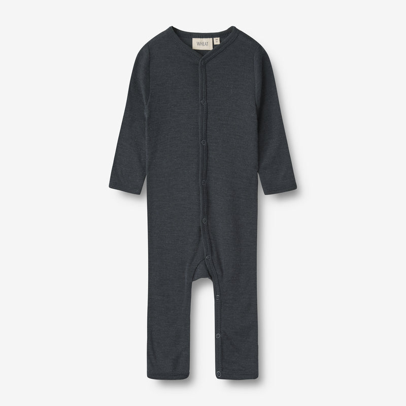Wheat Wool Wolle Jumpsuit Dusty Jumpsuits 1432 navy