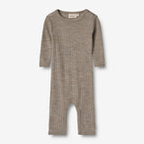Wheat SMU Wolle Jumpsuit Frankie Jumpsuit 3204 khaki melange