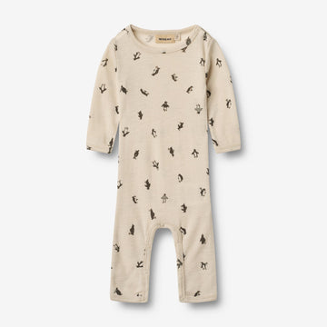 Wheat Wool Wolle Jumpsuit Haven Jumpsuit 9564 penguins