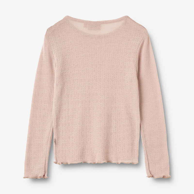 Wheat Wool Wolle Langarm-Shirt Ruffle Alli Jersey Tops and T-Shirts 1356 pale lilac