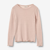 Wheat Wool Wolle Langarm-Shirt Ruffle Alli Jersey Tops and T-Shirts 1356 pale lilac