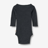 Wheat Wool Wolle/Seide Wickelbody Willow Underwear/Bodies 1432 navy