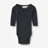 Wheat SMU Wolle/Seide Wickelbody Willow Underwear/Bodies 1432 navy