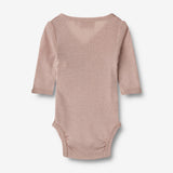 Wheat SMU Wolle Wickelbody Willow Underwear/Bodies 1135 dry rose