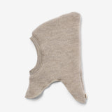 Wheat Wool Wollfleece-Balaclava Eli Accessory 3204 khaki melange