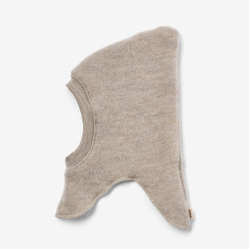 Wheat Wool Wollfleece-Balaclava Eli Accessory 3204 khaki melange