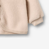 Wheat Wool Wollfleece-Cardigan Kari Sweatshirt 1356 pale lilac