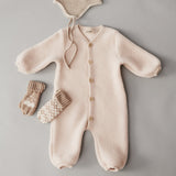 Wheat Wool Wollfleece Fahranzug Levi Jumpsuit 1356 pale lilac