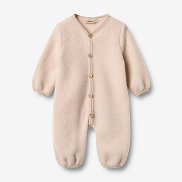Wheat Wool Wollfleece Fahranzug Levi Jumpsuit 1356 pale lilac