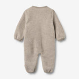 Wheat Wool Wollfleece Fahranzug Levi Jumpsuit 3204 khaki melange
