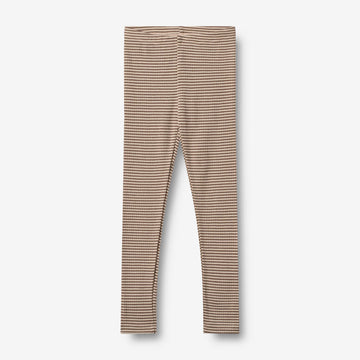 Wheat Wool Wollleggings Agi Legging 9578 wood stripe