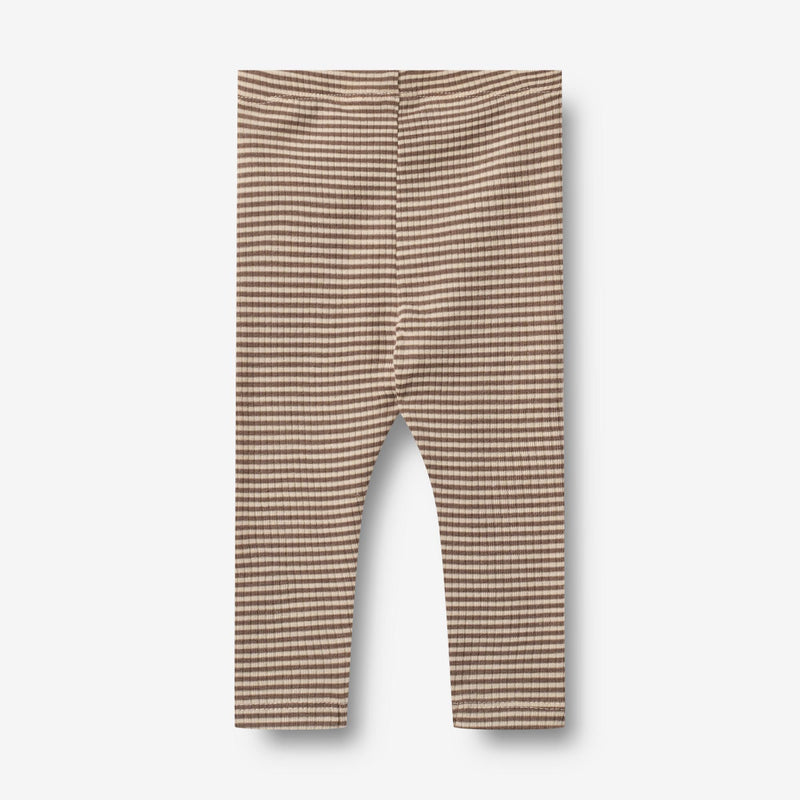 Wheat Wool Wollleggings Agi Legging 9578 wood stripe