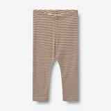 Wheat Wool Wollleggings Agi Legging 9578 wood stripe