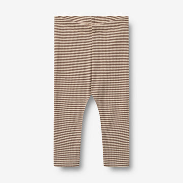 Wheat Wool Wollleggings Agi Legging 9578 wood stripe
