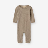 Wheat Main Wolloverall Haven Jumpsuit 9578 wood stripe