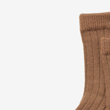 Wheat Main Wollrippensocken Vilde Socks/Tights 5073 caramel