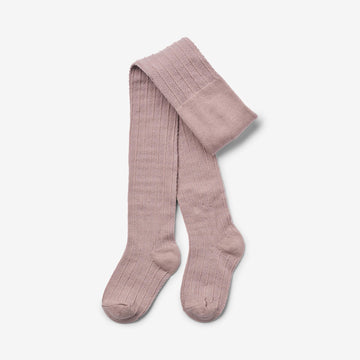 Wheat Main Wollspitzenstrumpfhose Karla Socks/Tights 1135 dry rose