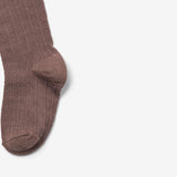 Wheat Main Wollspitzenstrumpfhose Karla Socks/Tights 3008 shadow brown