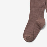 Wheat Main Wollspitzenstrumpfhose Karla Socks/Tights 3008 shadow brown