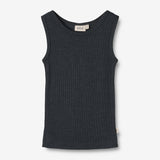 Wheat Wool Woll Unterhemd Iggy Jersey Tops and T-Shirts 1432 navy